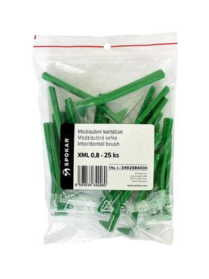 Spokar XML 0,8 mm mezizubní kartáček 25 ks