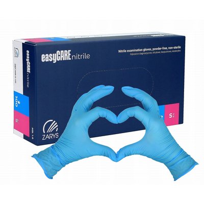 Rukavice EASYCARE Nitril Blue - XS