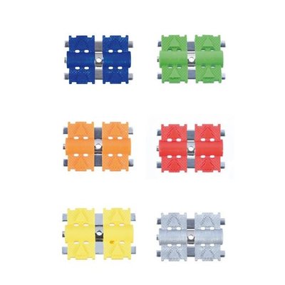 POP šrouby pro horní čelist 0,8 / 9mm sada 12 ks