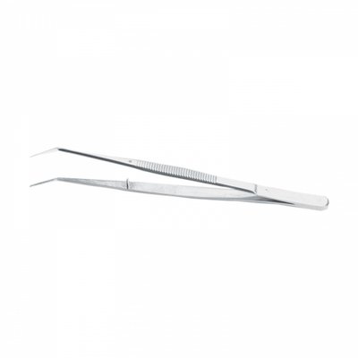 M+W Pinzeta London College 15cm rýh. špička, vysoký lesk