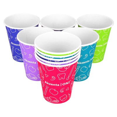 Kubki papierowe 200 ml 50 szt. Akzenta - morski