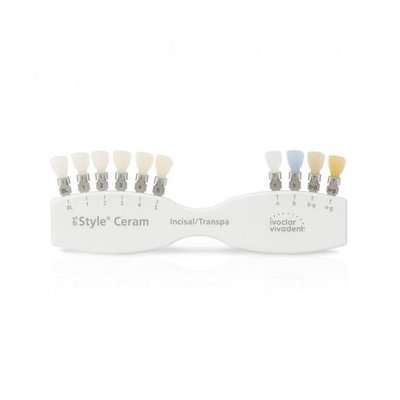 IPS Style Ceram vzorník odstínů Incisal/Transpa