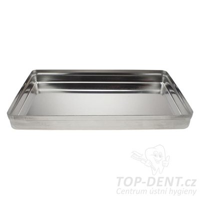 PURE spodní tác na sterilizaci nástrojů (nerez) 288 x 187 x 19 mm