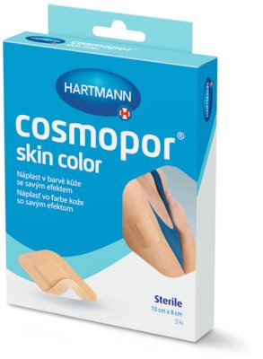 Cosmopor skin color diskrétní náplast 10 × 8 cm 5 ks