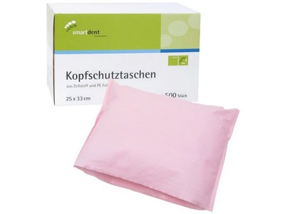 Smart ochranné návleky na opěrku hlavy, 25x33cm růžové, 500ks