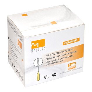 Igły do płukania kanałów MEDICAL COMFORT 03x25 100 sztuk /op. (dwa boczne otwory)
