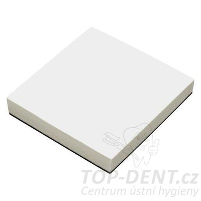 PURE Poly Pad míchací podložky potažené PE 7,5x7,5cm (blok), 100 ks