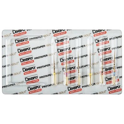 Dentsply Sirona ProTaper Gold Sortiment SX-F3 25mm 6 ks