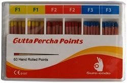 Gutaperka Sure-Endo - ProTaper - F1 żółte