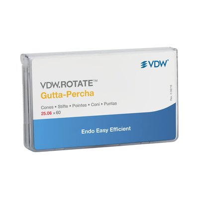 VDW Rotate gutaperčové čepy 30/.04