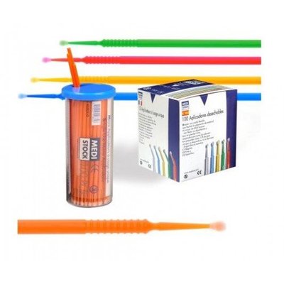 Mikro Aplikátory Medibrush, Fine, modré 400 ks