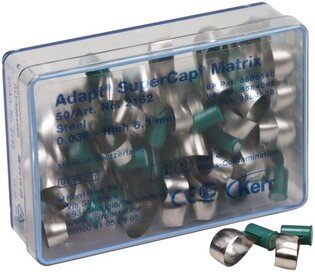 Hawe SuperCap 2162 matryce stalowe 6,3mm 0,03mm 50 szt/opak.