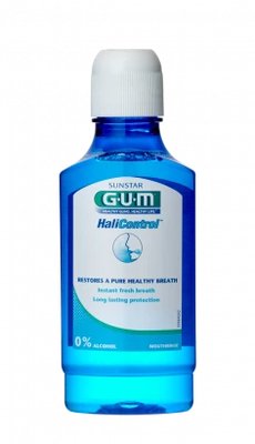 GUM HaliControl ústní voda (výplach) proti špatnému dechu s CPC 0,07 %, 300 ml