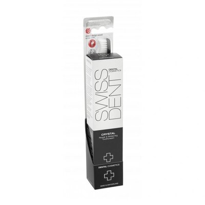 Sada Swissdent Duo Crystal (zubní krém 50 ml + kartáček Gentle)
