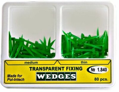 Kliny plastikowe 80 szt.