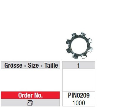 Edenta Lab Plaster retention rings - 1000 ks
