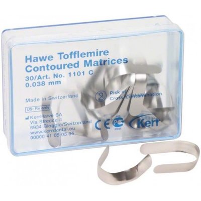 Hawe Neos Tofflemire matrice 0,038 mm 30 ks