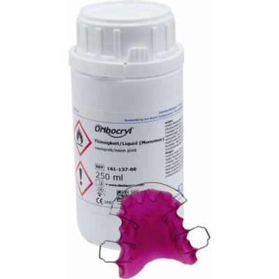 Dentaurum Orthocryl płyn różowy (neon pink) 250ml