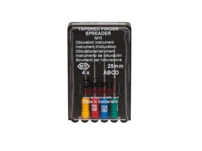 Finger Spreader NiTi - ruční plniče, 25mm ABCD