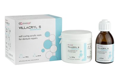 Villacryl S 100 g + 50 ml Everall7 - V4 - różowy żyłkowany