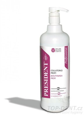 PresiDENT Antibacterial ústní voda (0,2% CHX), 1L
