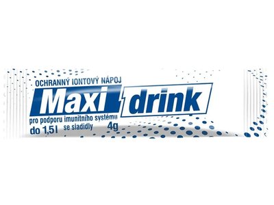 Ochranný iontový nápoj Maxi Drink, 20 ks