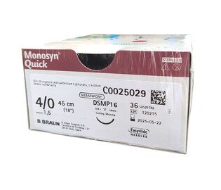 Monosyn quick 4/0 DSMP16 45cm C0025029 36szt/op