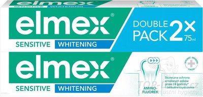 Elmex Sensitive Whitening Double Pack zubní pasta, 2x75ml
