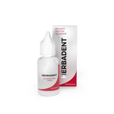 Herbadent Professional bylinný roztok na dásně 25 ml