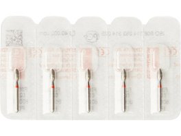 Diamanten 369 - Packung 5 Stück grün grob, FG, Figur 263 Knospe, 5,5 mm, ISO 025