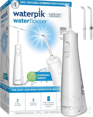 Waterpik Cordless Enhance WF-21 bezdrátová ústní sprcha White