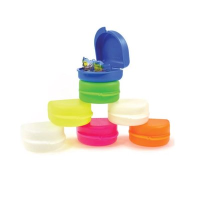 Krabička na rovnátka velká bílá 10 ks