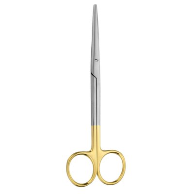 Nůžky Metzenbaum Stump , zahnuté, 14.5cm, TC