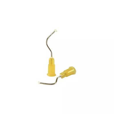 Metal Dento-Infusor Tip- aplikatory z metalową końcówka z puszkiem 19ga 20szt UP 4954
