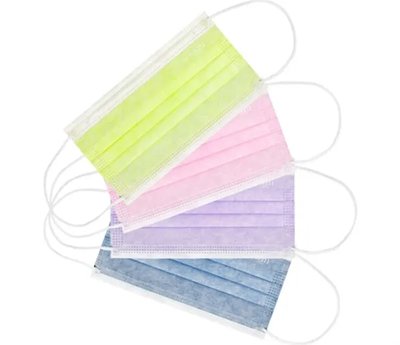 ORBIS Ústenky IIR s gumičkami, bez skelných vláken, 50ks fialová