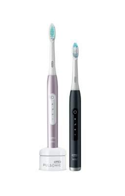Oral-B Pulsonic Slim Luxe 4900 Black + Pink sonický kartáček 2 ks