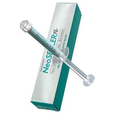 NeoSEALER FLO strzykawka 2,2g uszczelniacz kanałowy + 20końcówek