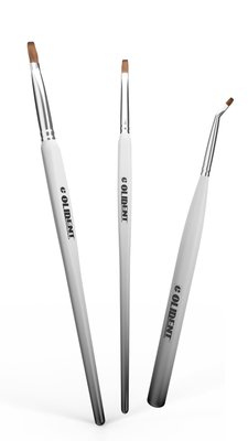 Štětce set 3ks č.1,2 a 5 By Dr. Babinski bílé