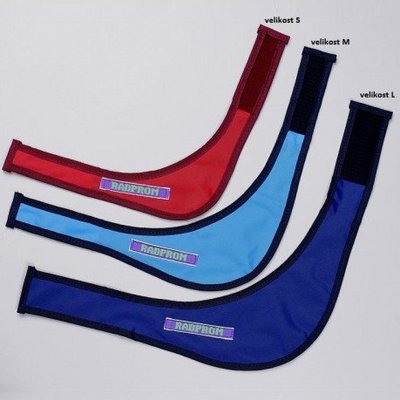 RTG Ochranný límec 0,50 mm Pb - Tmavěmodrá