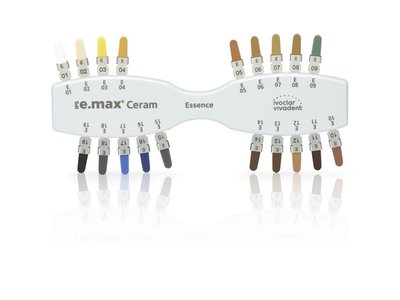 IPS e.max Ceram Essence vzorník odstínů