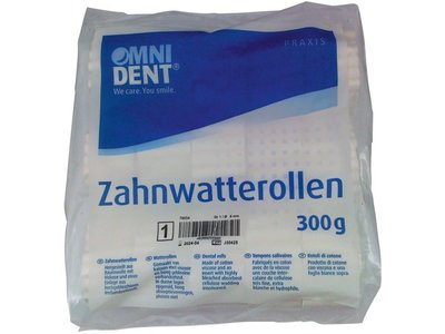 OMNI Jednorázové nesterilní vatové válečky vel.1