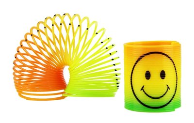 Zabawka - Sprężynka tęczowa 10 + 2 GRATIS