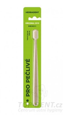 Herbadent ORIGINAL ECO zubní kartáček s velmi jemnými vlákny 4*