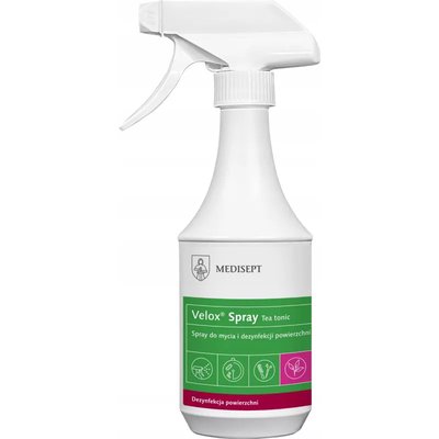 Medisept Velox Spray Teatonic 1L do dezynfekcji powierzchni