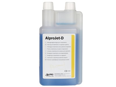 Alpro AlproJet-D 1L vysoce účinný koncentrát dezinfekce pro denní údržbu odsávání soupravy,