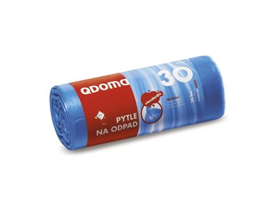 Q-pytle na odpad HDPE 30l, modré
