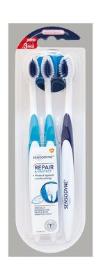 Sensodyne Repair&Protect Extra Soft zubní kartáček, 3 ks