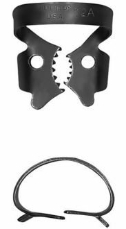 Rubber Dam Clamp 12A Hu-Friedy Black Line