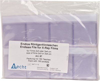 Endlos Röntgenfilmtaschen