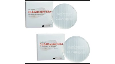 astron® CLEARSPLINT® Disc - Packung 3 Stück, 95 x 20 mm, für Zirkonzahn